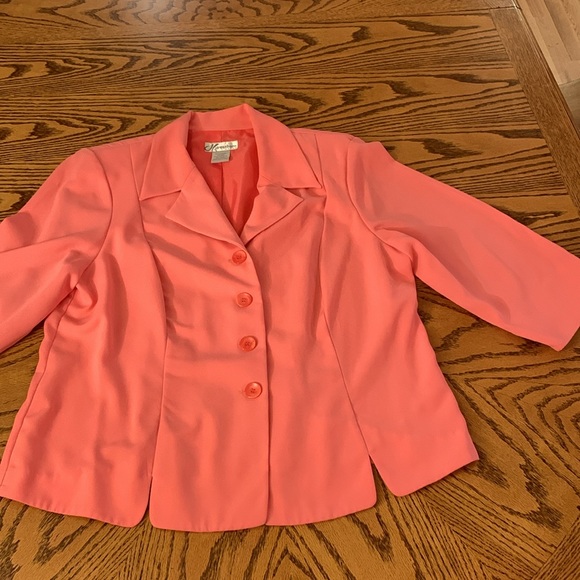 Modest Dress Barn pink dress jacket - Picture 5 of 9